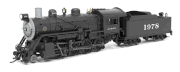 Broadway Limited 8376 2-8-0 Consolidation, ATSF 1978, Paragon4 Sound/DC/DCC, w/ Smoke, N