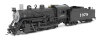 Broadway Limited 8376 2-8-0 Consolidation, ATSF 1978, Paragon4 Sound/DC/DCC, w/ Smoke, N