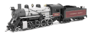 Broadway Limited 8378 2-8-0 Consolidation, CP 3700, Paragon4 Sound/DC/DCC, w/ Smoke, N