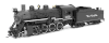 Broadway Limited 8381 2-8-0 Consolidation, DRGW 1173, Paragon4 Sound/DC/DCC, w/ Smoke, N