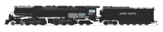 Broadway Limited 8653 UP Challenger 4-6-6-4, #3714, Black & Graphite, Oil Tender, w/ wind wings, No-Sound / DCC-Ready, N Broadway Limited 8653 UP Challenger 4-6-6-4, #3714, Black & Graphite, Oil Tender, w/ wind wings, No-Sound / DCC-Ready, N