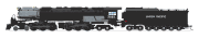 Broadway Limited 8656 UP Challenger 4-6-6-4, #3985 Excursion Locomotive, Oil Tender, Black & Graphite, No-Sound / DCC-Ready, N Broadway Limited 8656 UP Challenger 4-6-6-4, #3985 Excursion Locomotive, Oil Tender, Black & Graphite, No-Sound / DCC-Ready, N