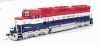 Broadway Limited 9800 HO Scale EMD SD45, EL 3632, Bicentennial Paint, Paragon4 Sound/DC/DCC