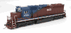 Broadway Limited 9808 HO Scale EMD SD45, HLCX 6506, Red & Blue, No-Sound / DCC-Ready