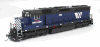 Broadway Limited 9819 HO Scale EMD SD45, MRL 369, Blue w/"W" logo (2000-2015), No-Sound / DCC-Ready