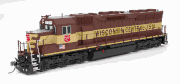 Broadway Limited 9825 HO Scale EMD SD45, WC 7522 Maroon & Yellow, Paragon4 Sound/DC/DCC