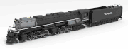 Broadway Limited 6987 D&RGW Challenger 4-6-6-4, #3803, Black & Graphite, Coal Tender, Paragon4 Sound/DC/DCC, Smoke N