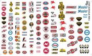 Gofer Racing Models Decals 11006 Manufacturer Sponsor Logos # 1 1:24