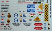 Gofer Racing Models Decals 11014 Service Trucks Decal 1:25