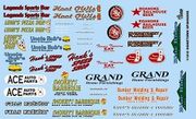Gofer Racing Models Decals 11016 Hometown Sponsors Decals