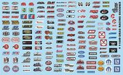 Gofer Racing Models Decals 11049 Drag Racing Goodies (Logos) Decals