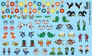 Gofer Racing Models Decals 11053 Silly Stuff Decals