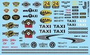 Gofer Racing Models Decals 11059 Taxis Decals 1:25