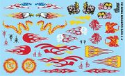 Gofer Racing Models Decals 11079 Custom Trim # 3 (Various Flames) Decal 1:25