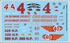 Gofer Racing Models Decals 12006 1962 Chevy Rex White Graphics Decals 1:25 Gofer Racing Models Decals 12006 1962 Chevy Rex White Graphics Decals 1:25