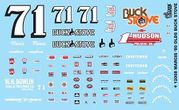 Gofer Racing Models Decals 12008 Dave Marcis 1980 Race Car Graphics Decals 1:25