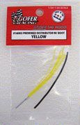 Gofer Racing Models Decals 16003 Wired Distributor with Boot (Yellow)