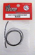 Gofer Racing Models Decals 16111 Plug Wires with Boot (Black)