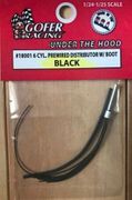 Gofer Racing Models Decals 18001 Black 6-Cylinder Distributor w/ Plug & amp; Boot
