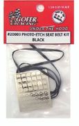 Gofer Racing Models Decals 20003 Photo Etch Kit Black Seatbelt