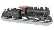 Bachmann HO Scale USRA 0-6-0 & Slope Tender with Smoke & Operating Headlight (DCC Equipped)