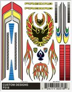 PineCar 318 Dry Transfer Decals - Custom Designs