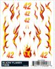 PineCar 4008 Dry Transfer Decals - Blazin' Flames