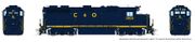 Rapido Trains HO Scale GP39 Locomotive and SWMT Slug (DC/Silent Version)