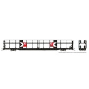 Rapido Trains 1024003 HO NSC 89' Bi-Level Autorack: CP Rail - Multimark: 6-Pack