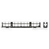 Rapido Trains 1024005 HO NSC 89' Bi-Level Autorack: CN Rail - Delivery: 6-Pack