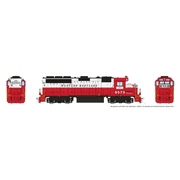 Rapido Trains 1078004 HO EMD GP40 (DC/Silent): CSX - WM Patch: #6573 (Red/White/Black) - 1987+