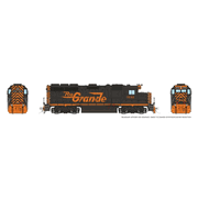 Rapido Trains 1078011 HO EMD GP40 (DC/Silent): Rio Grande - Large Logo: #3142 (KC Orange/Black) / ex-Conrail - 1997 +
