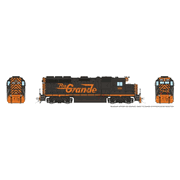 Rapido Trains 1078012 HO EMD GP40 (DC/Silent): Rio Grande - Large Logo: #3151 (KC Orange/Black) / ex-Conrail - 1997 +