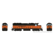 Rapido Trains 1078020 HO EMD GP40 (DC/Silent): Milwaukee Road: #2004 - Billboard (Orange/Black) - 1973 +