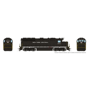 Rapido Trains 1078028 HO EMD GP40 (DC/Silent): New York Central - Cigar Band: #3031 (Black/White) - 1965 +