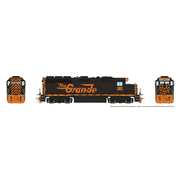 Rapido Trains 1078038 HO EMD GP40 (DC/Silent): Wheeling & Lake Erie: #301 (Black/Orange) - 2001 +