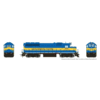 Rapido Trains 1078509 HO EMD GP40 (DC/DCC/Sound): Dakota, Minnesota & Eastern: #4004 (Blue/Yellow) - 1994 +