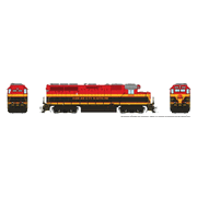 Rapido Trains 1078518 HO EMD GP40 (DC/DCC/Sound): KCS - Southern Belle: #2838 (Brunswick Green/Red/Yellow) - 2013 +