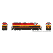 Rapido Trains 1078519 HO EMD GP40 (DC/DCC/Sound): KCS - Southern Belle: #2838 (Brunswick Green/Red/Yellow) - 2013 +