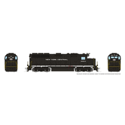 Rapido Trains 1078527 HO EMD GP40 (DC/DCC/Sound): New York Central - Cigar Band: #3024 (Black/White)