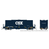 Rapido Trains 1128001 HO Greenbrier Coil Car: CSX - Blue: 6-Pack #1