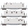Rapido Trains 138106 HO F30A 50' Flat Car w/Camp Van: CR - MOW: 3-Pack #2 Rapido Trains 138106 HO F30A 50' Flat Car w/Camp Van: CR - MOW: 3-Pack #2