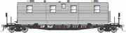 Rapido Trains 138114 HO F30A 50' Flat Car w/Camp Van: CP - MOW: 6-Pack