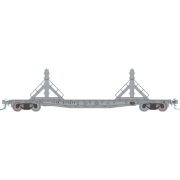 Rapido Trains 138403 HO F30D 50' Rail Flat Car : CR - MOW: 6-Pack