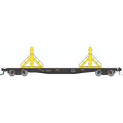 Rapido Trains 138405A HO F30D 50' Rail Flat Car : NS - MOW: Single Car