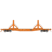 Rapido Trains 138406A HO F30D 50' Rail Flat Car : N&W - MOW: Single Car