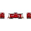 Rapido Trains 144048 HO Northeastern-style Steel Caboose: Providence & Worcester / Duryea Frame / Single Square End Windows: #3001