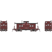 Rapido Trains 144114 HO Northeastern-style Steel Caboose: Rock Island / Solid Frame / Porthole End Windows: #17603