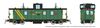 Rapido Trains 166038 HO HS Caboose: CN - Patched ex-OCR, exx-DEVCO: #9106