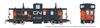 Rapido Trains 166039 HO HS Caboose: CN - Faded: #79329